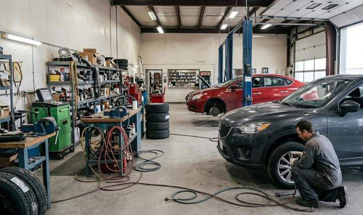 Garage auto près des Abymes