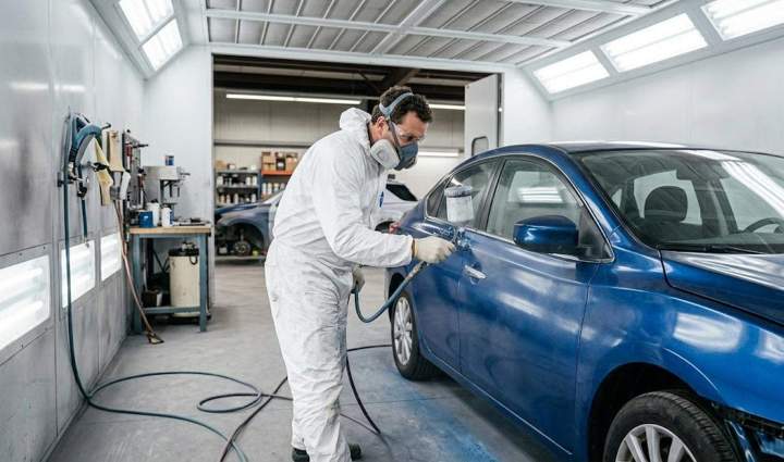 Peinture automobile aux Abymes